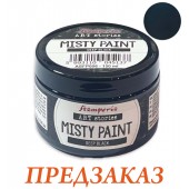Краска Misty Paint Stamperia ASFP006, цвет: Чёрный, 150мл